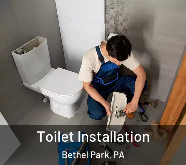  Toilet Installation Bethel Park, PA